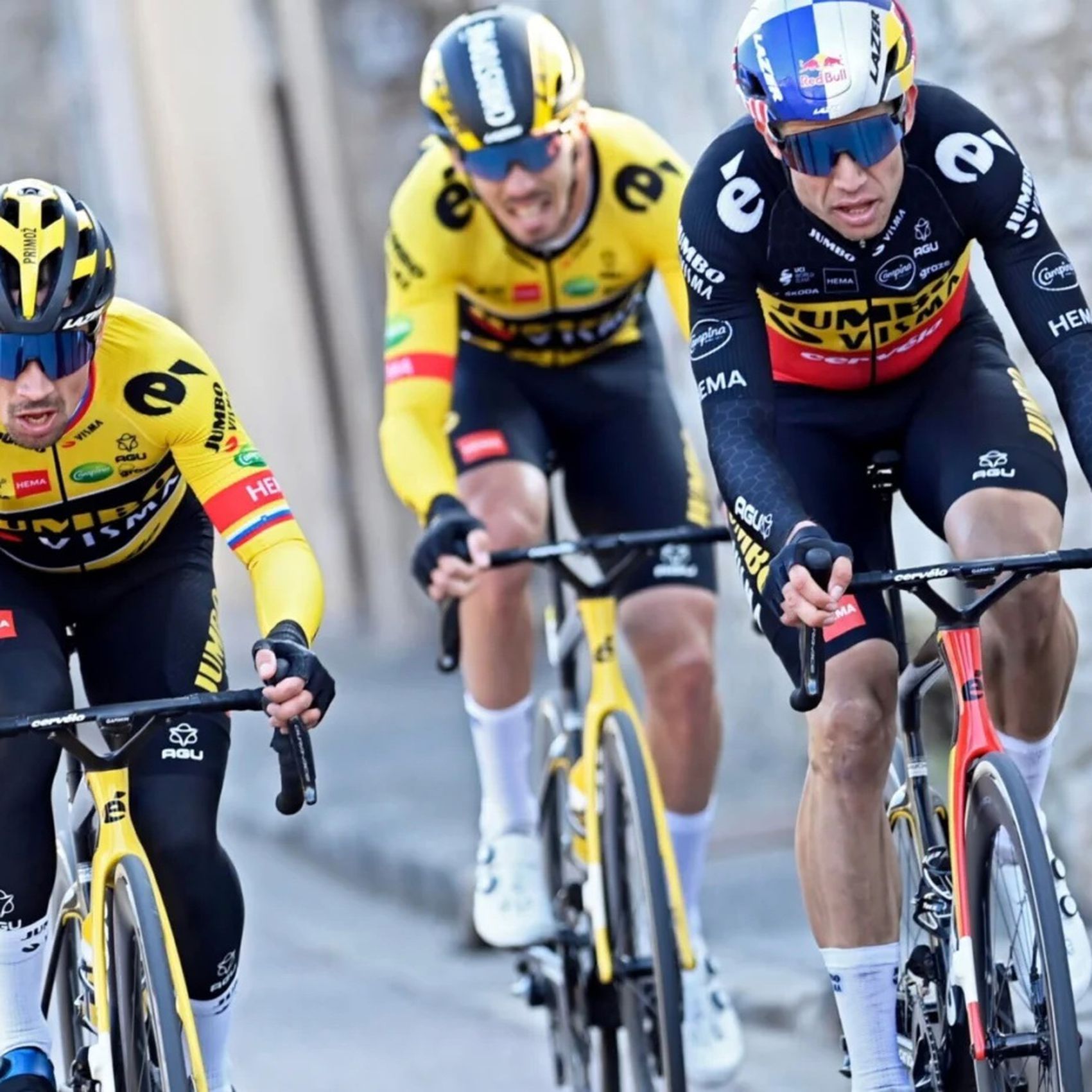 Trije mušketirji s Pariz-Nice, ki bodo dirkali na zmago tudi na Milano-San Remo.