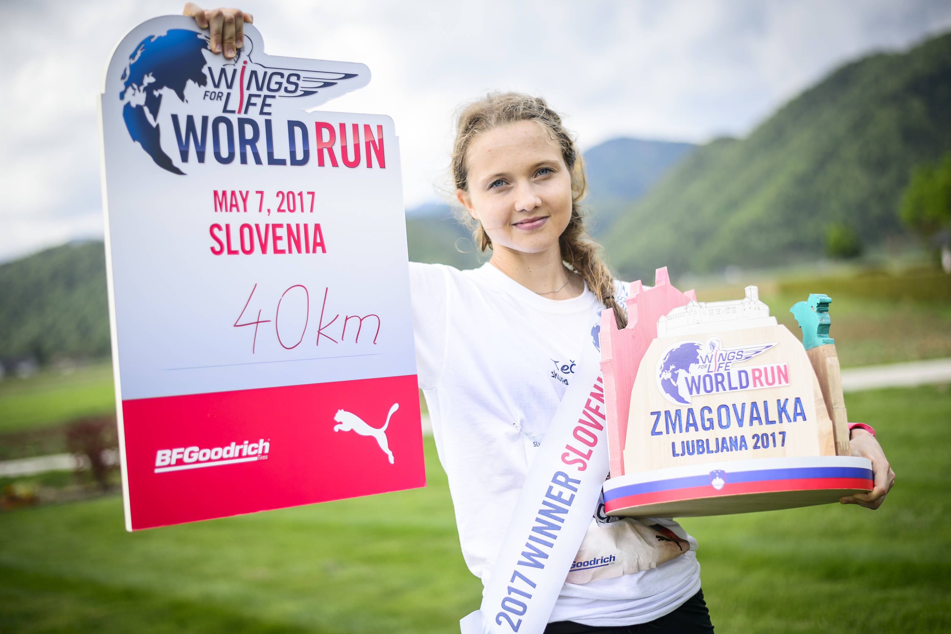 Prvi Wings for Life je tekla v Ljubljani. In tudi zmagala