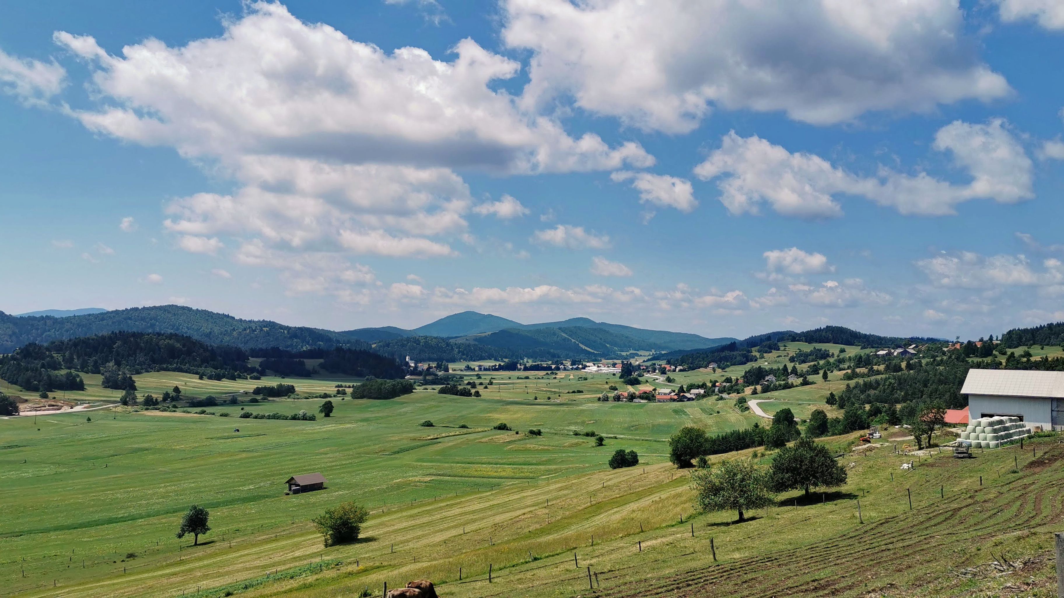 Cesta se nad Retijsko uvalo vije na nadmorski višini od 700 do več kot 800 metrov. Tudi sredi poletja je prijetno hladno.